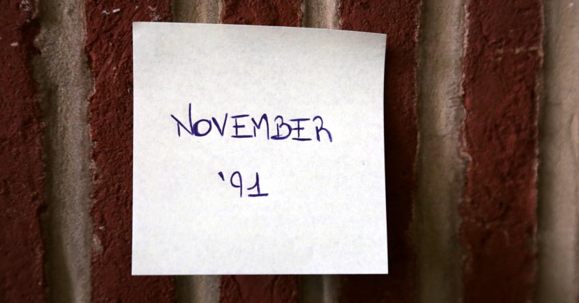 November ’91. Ninety-one days of siege